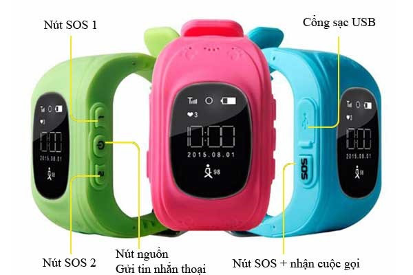 Hướng dẫn sử dụng đồng hồ thông minh trẻ em định vị
