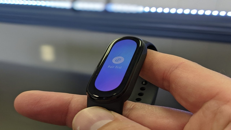 Giao diện kiểm tra cập nhật firmware và ứng dụng Mi Fit cho đồng hồ Xiaomi