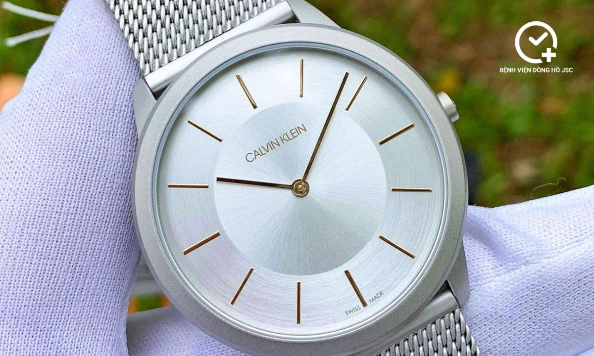 Đồng hồ Calvin Klein Minimal mang vẻ đẹp tối giản và thanh lịch