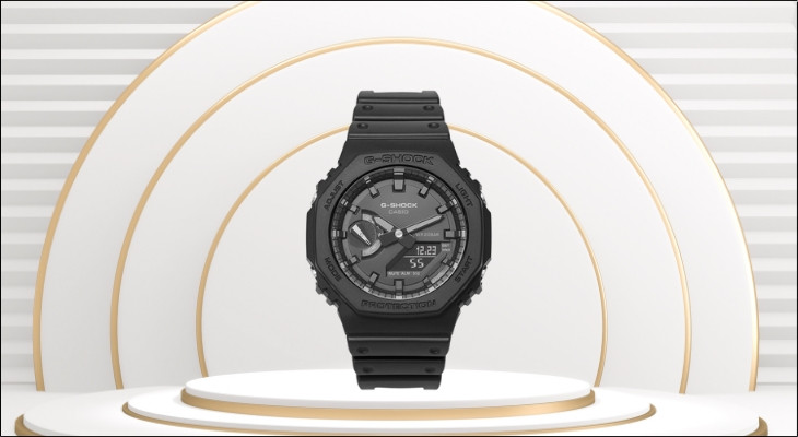 Đồng hồ G-Shock 2100 45.4mm nam GA-2100-1A1NDR màu đen