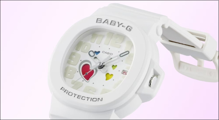Dòng đồng hồ Baby-G của Casio mang phong cách thể thao dành riêng cho phái nữ