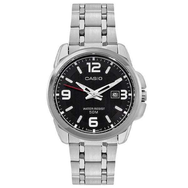 Đồng hồ Casio nữ LTP-1314D-1AVDF mặt đen, thiết kế đơn giản nhưng sang trọng, có thể nhận được khi mua 1 tặng 1 đồng hồ.
