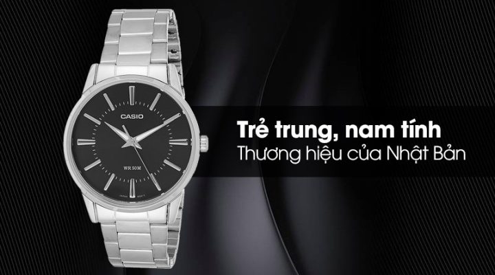 Đồng hồ Casio MTP-1303D-1AVDF nam với thiết kế sang trọng và mặt số tinh tế