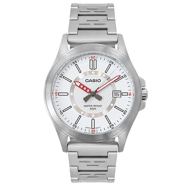 Đồng hồ Casio nam MTP-E700D-7EVDF, thiết kế hiện đại, mặt số độc đáo, một sản phẩm giá trị trong ưu đãi mua 1 tặng 1 đồng hồ.