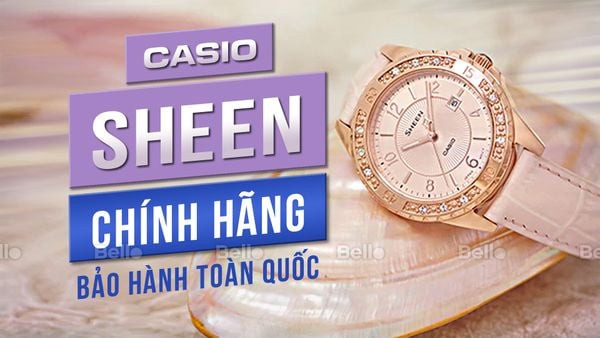 đồng hồ casio sheen nữ mới nhất quý phái