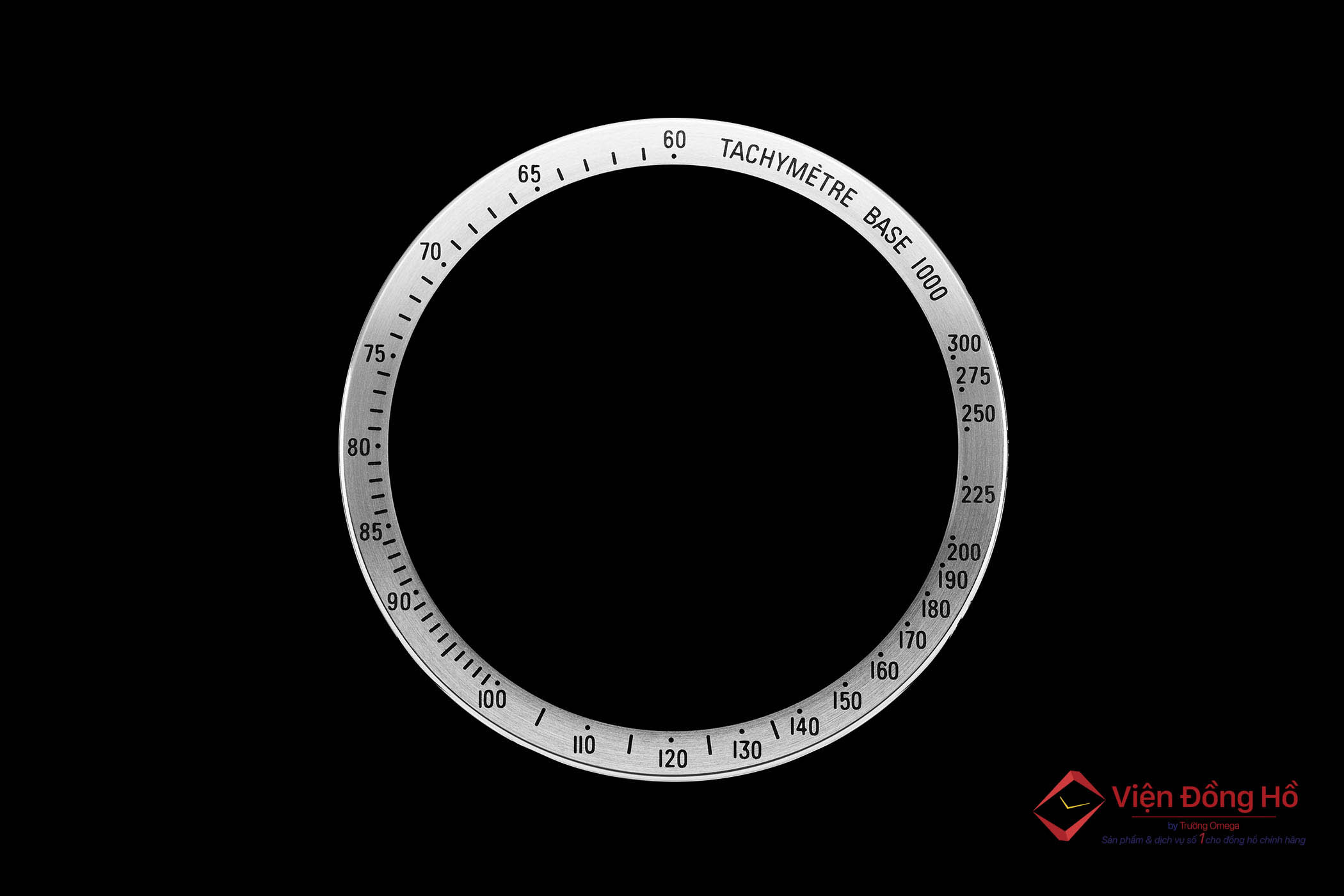 Vòng bezel làm từ kim loại hoặc gốm trong cấu tạo đồng hồ đeo tay