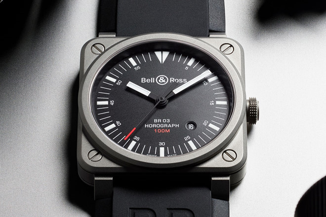 Bell &amp; Ross, một thiết kế đồng hồ nam tính và mạnh mẽ, lấy cảm hứng từ thế giới hàng không và quân đội