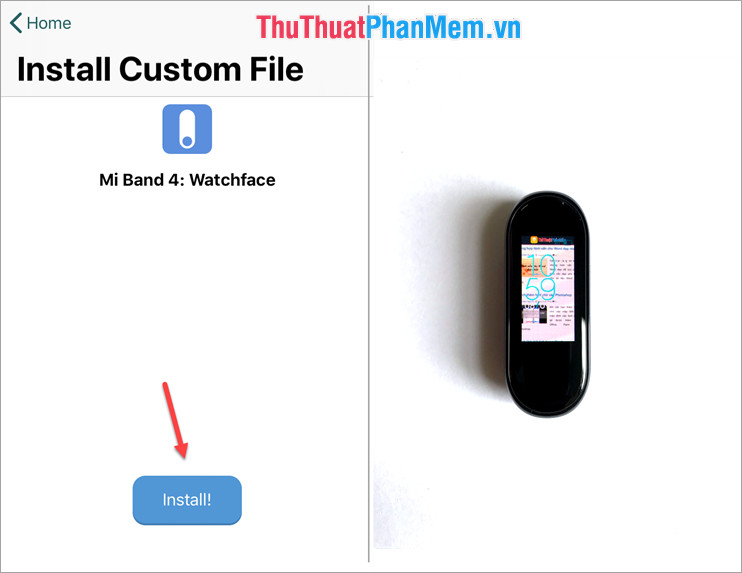 :mặt đồng hồ mi band 4 | Cài đặt mặt đồng hồ mới lên Mi Band 4