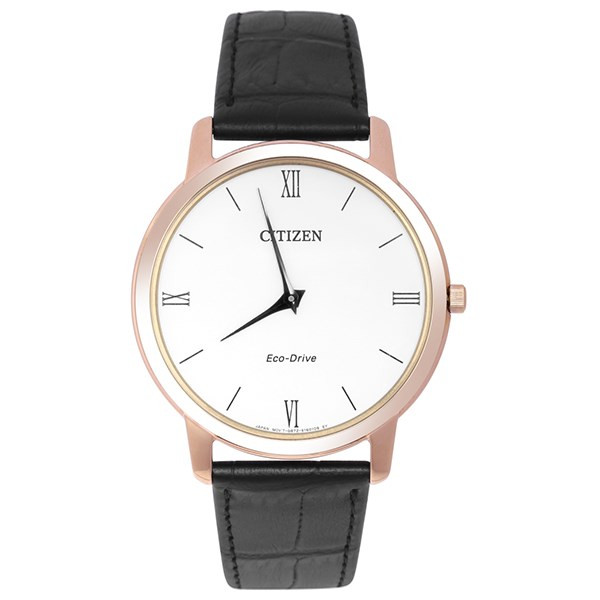 Đồng hồ Citizen 39mm Nam AR1133-23A dây da đen