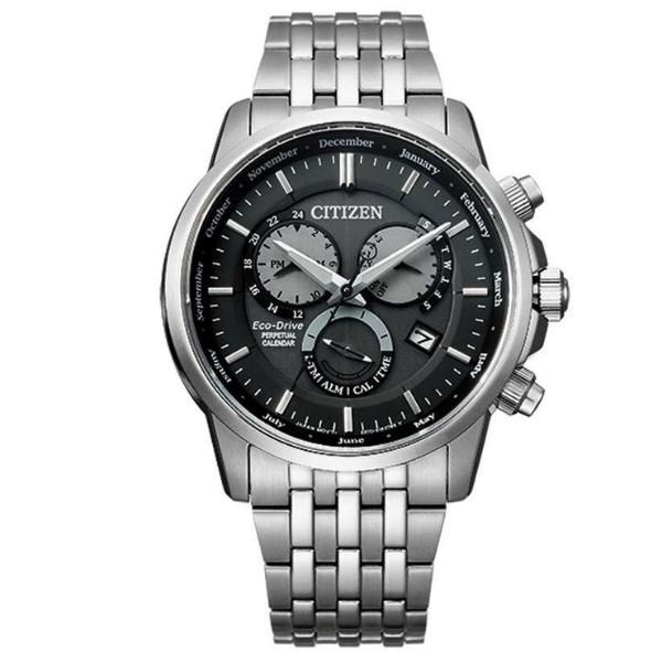 Đồng hồ Citizen BL8150-86H nam màu xám mạnh mẽ, một lựa chọn phổ biến khi tìm kiếm giá đồng hồ Citizen Eco Drive E111.