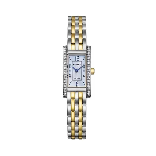 Đồng hồ nữ Citizen Eco-Drive dây kim loại EG7114-53D