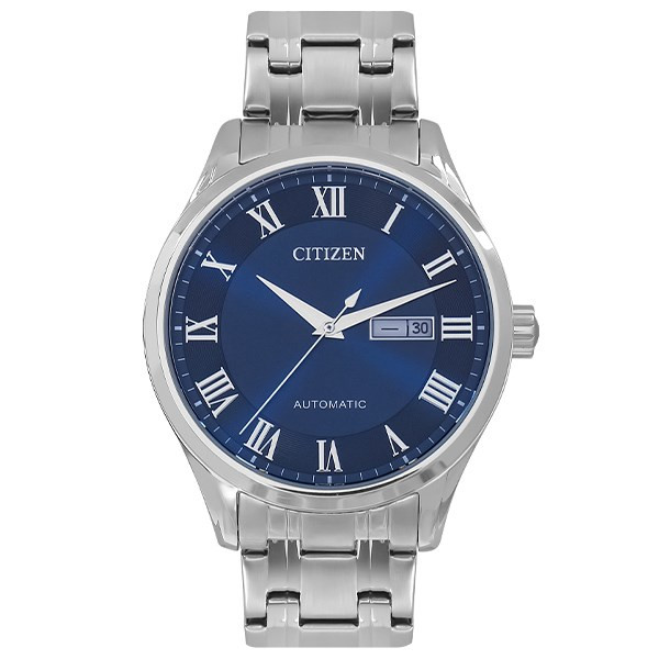 Đồng hồ Citizen nam mặt xanh NH8360-80L cổ điển, thanh lịch với cọc số La Mã