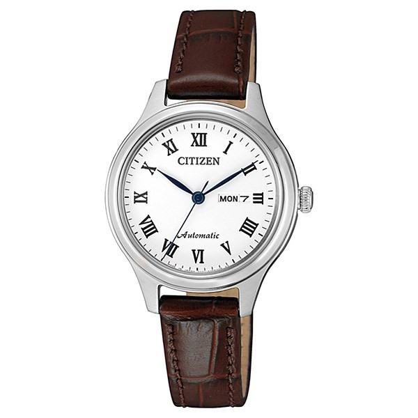 Đồng hồ Citizen PD7131-16A với mặt kính Sapphire và dây da cổ điển
