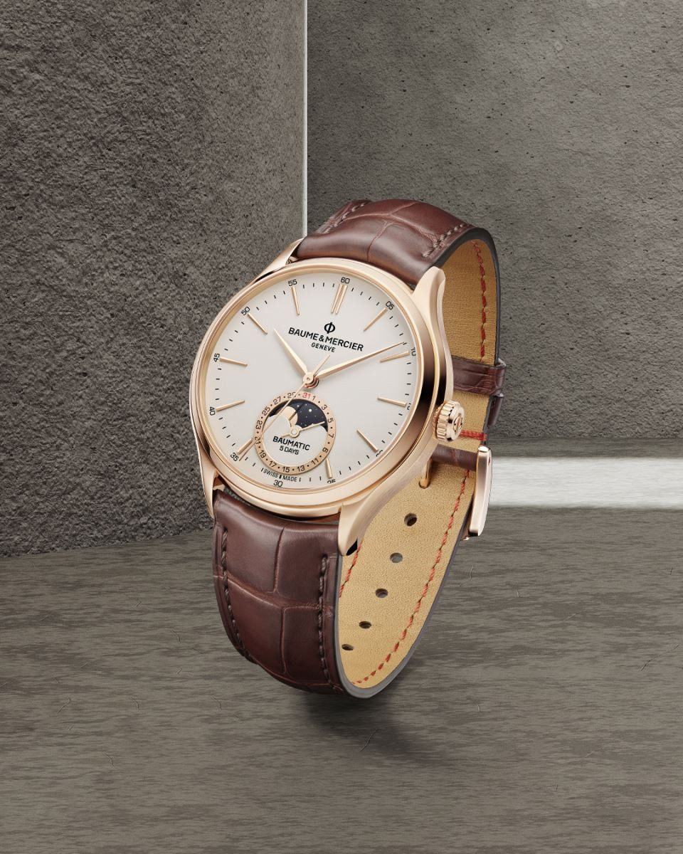 Bộ sưu tập đồng hồ Baume &amp; Mercier Clifton - Phong cách cổ điển tinh tế
