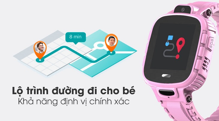 Kiểm tra khả năng định vị chính xác của đồng hồ GPS cho trẻ