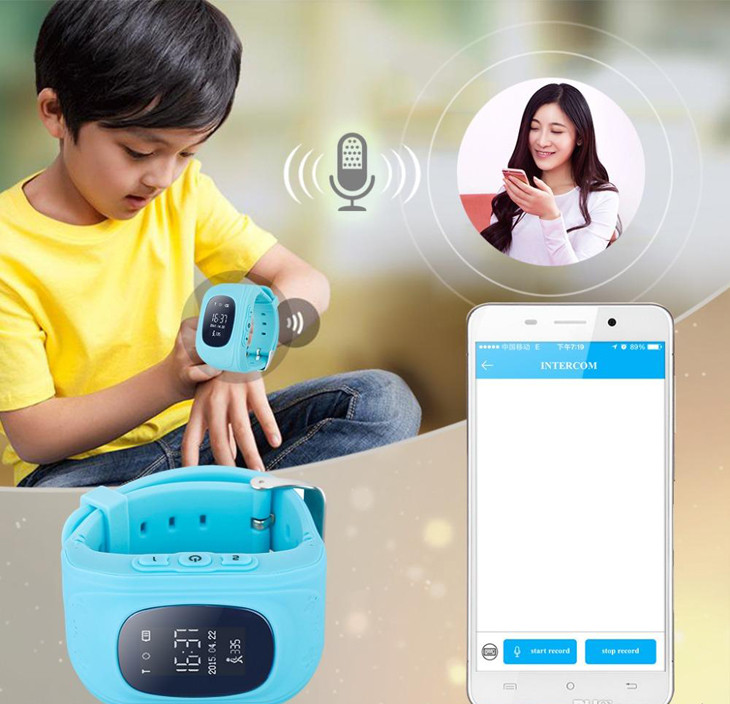 Chức năng thông báo khẩn cấp trên đồng hồ định vị cho bé