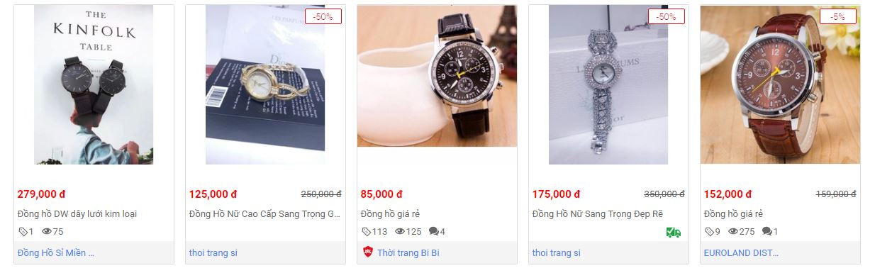 Đồng hồ giá rẻ dưới 100k có thể gây dị ứng da do vật liệu kém chất lượng
