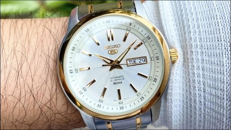 Đồng hồ Seiko với thiết kế sang trọng và tinh tế, đến từ Nhật Bản