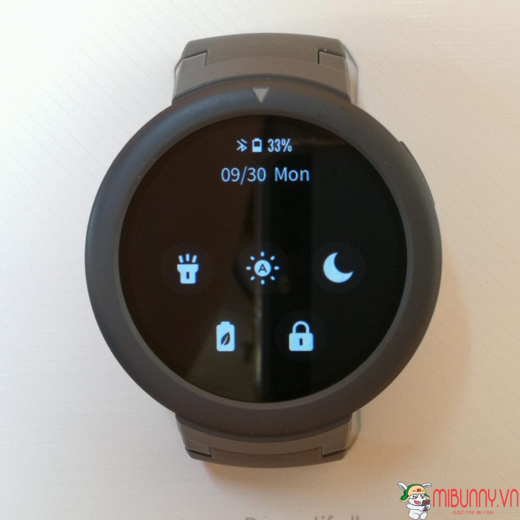 Giao diện menu chính của đồng hồ Xiaomi Amazfit Verge Lite