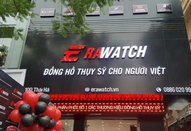 Cửa hàng Erawatch tại 100 Thái Hà, địa điểm sửa đồng hồ Seiko hàng đầu Hà Nội