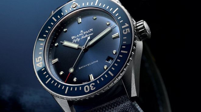 Blancpain Fifty Fathoms, một trong những thiết kế đồng hồ lặn ấn tượng và biểu tượng của thương hiệu xa xỉ
