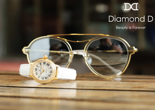 Bộ sưu tập đồng hồ và kính mắt Diamond D dành cho phái đẹp, những lựa chọn đáng mua.