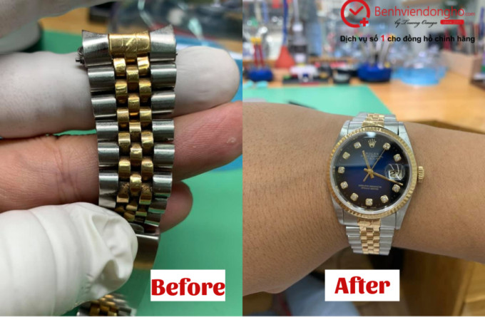 Dịch vụ thay và bán dây đồng hồ Rolex chính hãng tại trung tâm chuyên nghiệp