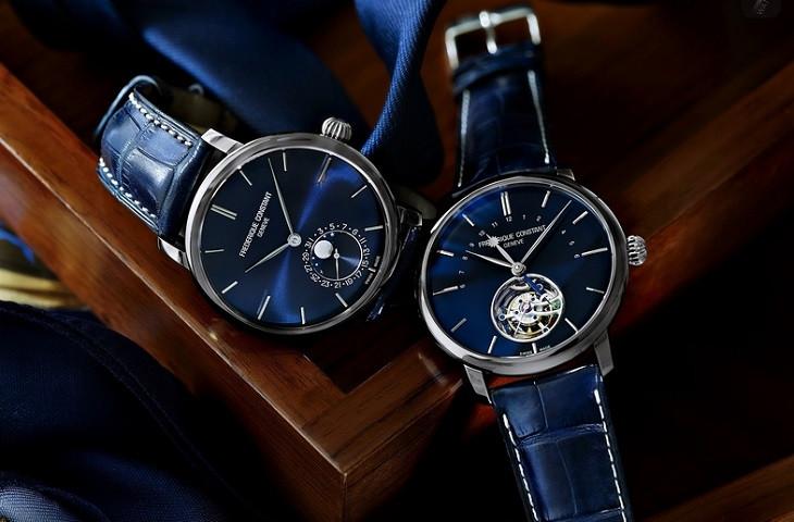Đồng hồ cao cấp Thụy Sỹ Frederique Constant Geneve với thiết kế tối giản và sang trọng