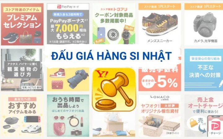 Kinh nghiệm đấu giá đồng hồ hàng si Nhật trên các sàn thương mại điện tử