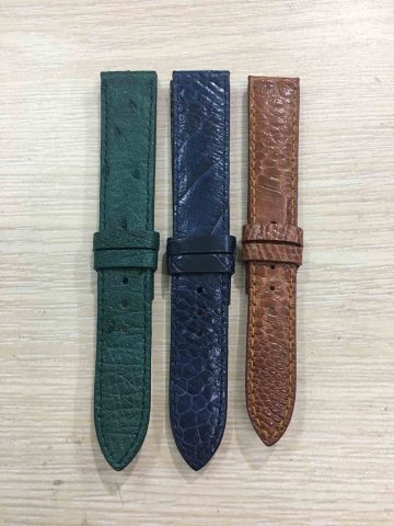 Dây đồng hồ da đà điểu TPHCM màu sắc đa dạng cho nữ