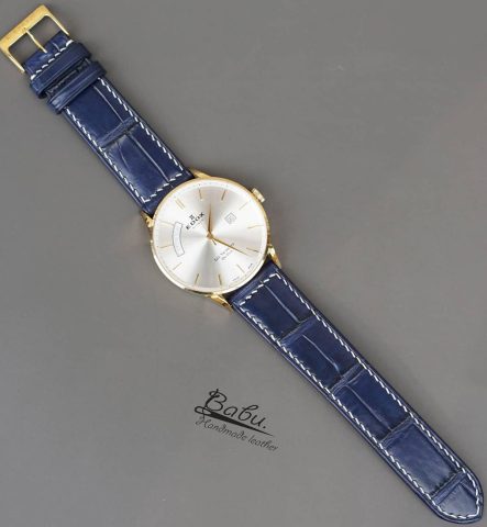 Dây Da Đồng Hồ Màu Xanh Navy: Nâng Tầm Phong Cách Thanh Lịch & Hiện Đại