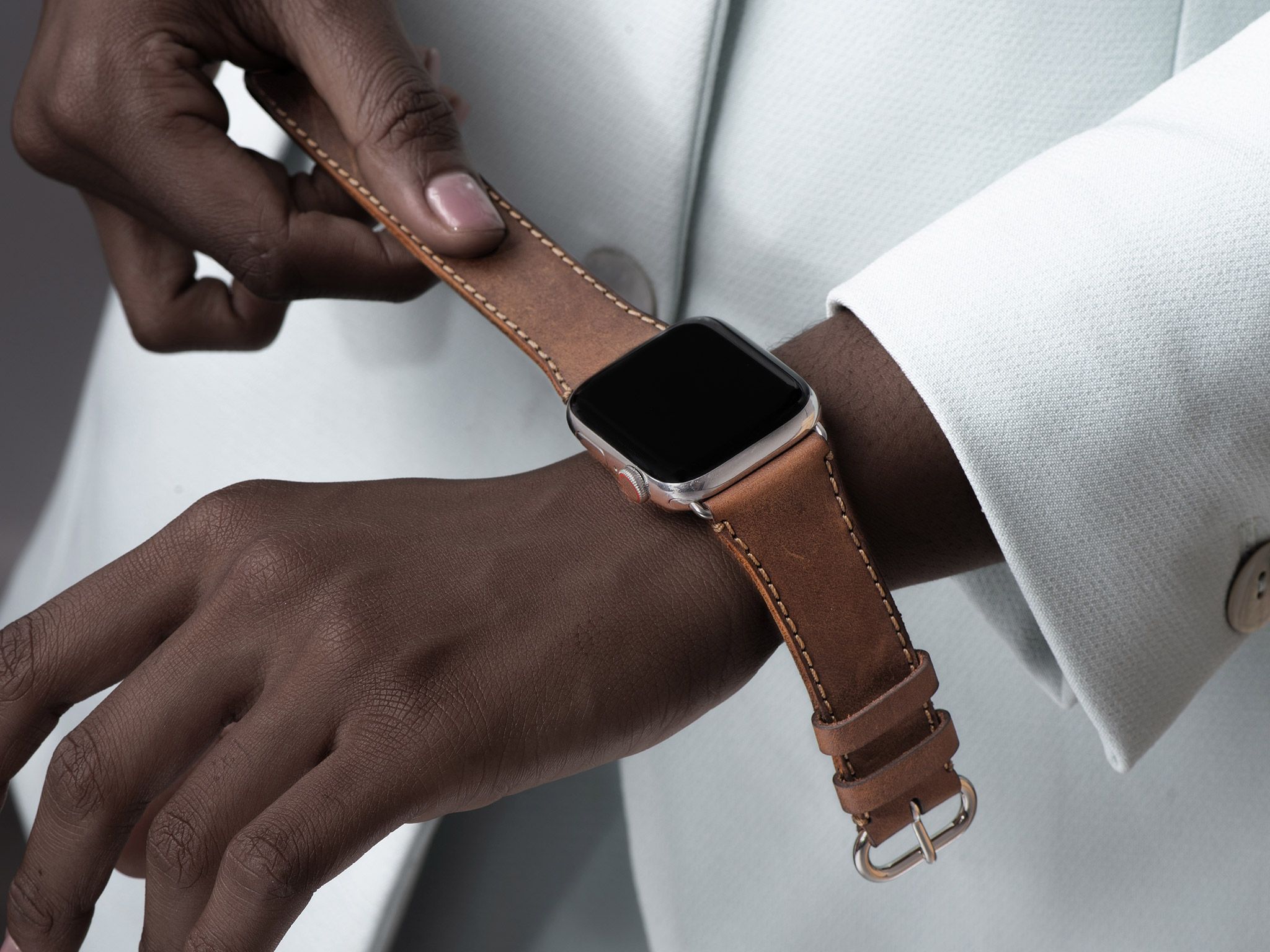 Dây Da Đồng Hồ Apple Watch Series 5: Nâng Tầm Phong Cách & Trải Nghiệm Thời Thượng