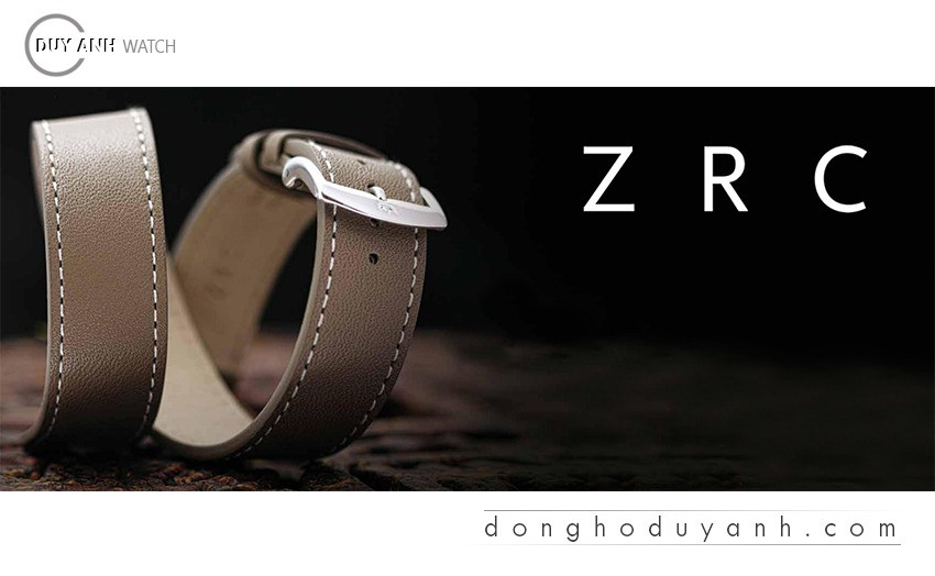 Dây da đồng hồ ZRC chính hãng, chất liệu cao cấp, thể hiện các tùy chọn kích thước dây da đồng hồ đa dạng.