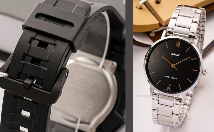Dây đeo đồng hồ Casio chắc chắn và chất lượng cao