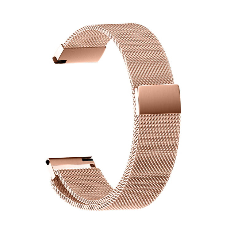 Vẻ đẹp của dây đồng hồ lưới nam châm màu hồng rose gold