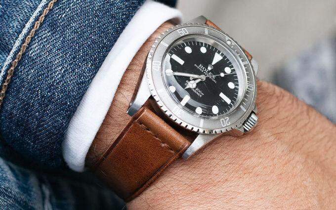 Dây da cá sấu đồng hồ Rolex cao cấp, địa chỉ tin cậy để mua bán dây đồng hồ Rolex chính hãng