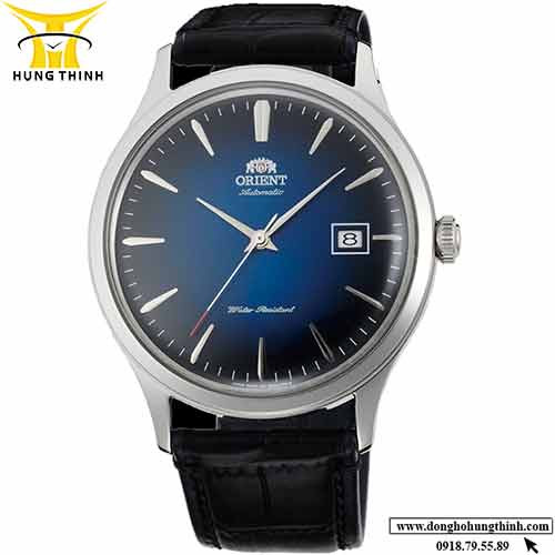 Đồng hồ Orient nam dây da FAC08004D0 với mặt xanh nổi bật, lựa chọn hàng đầu khi mua đồng hồ online uy tín