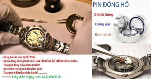 Alowatch – Địa chỉ thay pin đồng hồ uy tín tại Hà Nội