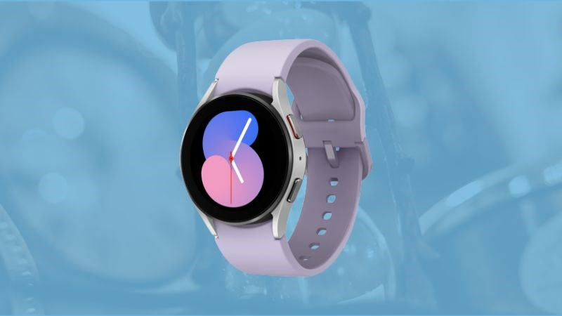 Đồng hồ thông minh chống nước Samsung Galaxy Watch5 40mm với thiết kế trẻ trung, năng động
