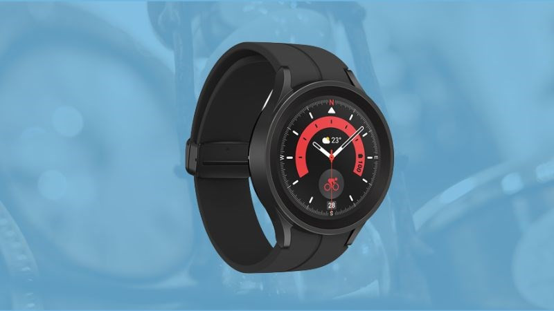 Đồng hồ thông minh chống nước Samsung Galaxy Watch5 Pro LTE 45mm hỗ trợ tập luyện chuyên biệt