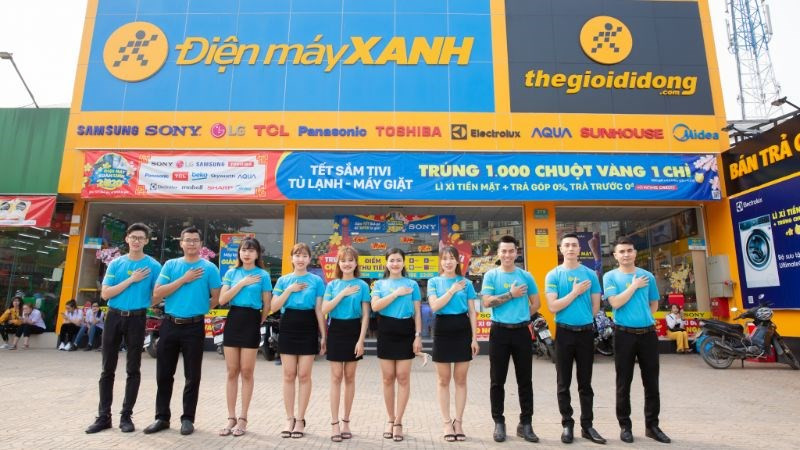 Hình ảnh cửa hàng Điện máy XANH, điểm đến mua sắm đồng hồ đeo tay thời trang uy tín