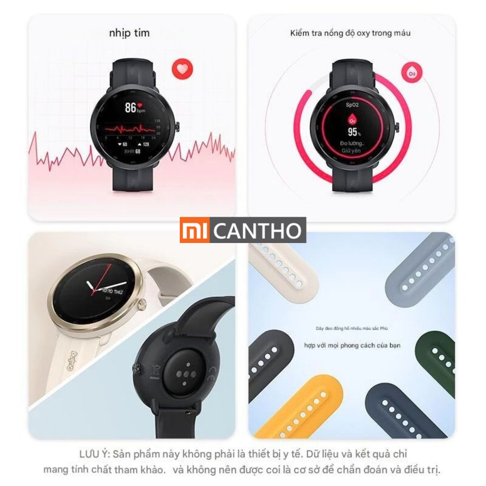 Smartwatch có GPS hiển thị chế độ theo dõi luyện tập