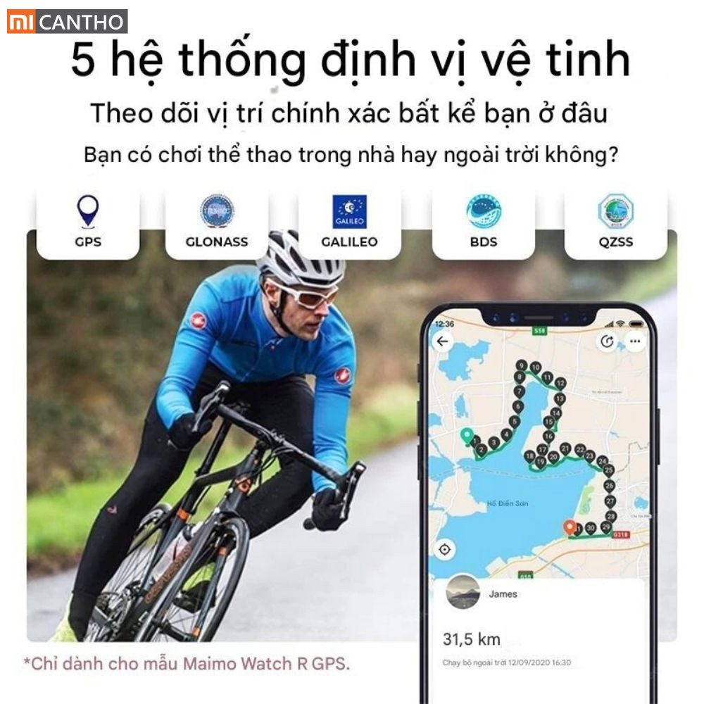 Các biểu tượng tính năng thông minh trên đồng hồ GPS