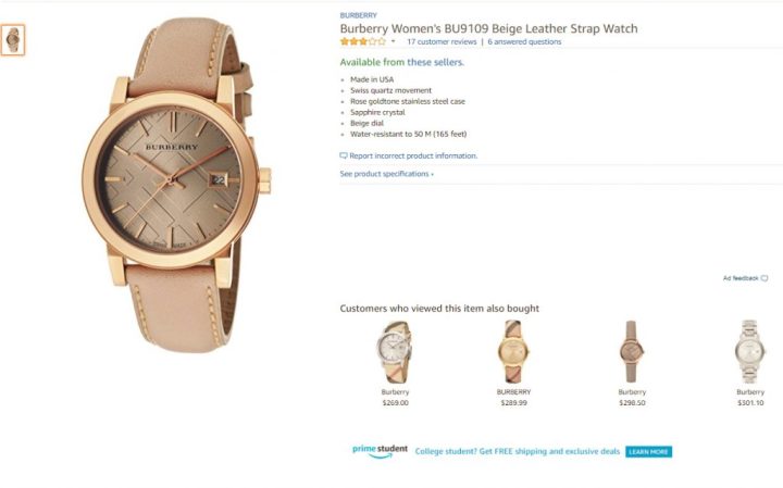 Đồng hồ Burberry Nữ Dây Kim Loại: Biểu Tượng Sang Trọng và Tinh Tế