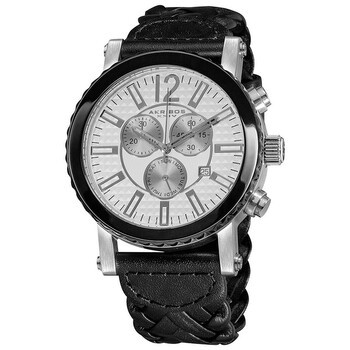 Đồng hồ nam Akribos XXIV Chronograph dây da đen AK571BK chính hãng