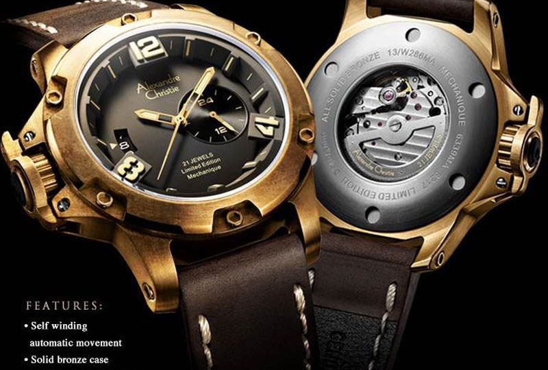 Thương hiệu đồng hồ Alexandre Christie đến từ Hong Kong