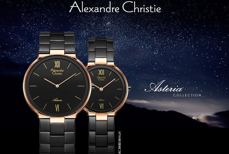 Bạn có thể an tâm mua sắm đồng hồ Alexandre Christie