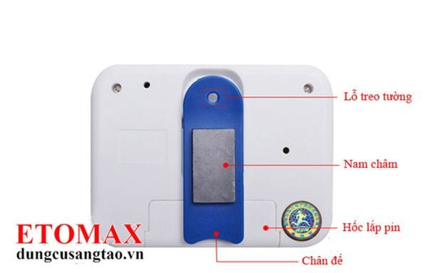 Giao diện màn hình hiển thị thời gian của thiết bị hẹn giờ đếm ngược PS-360