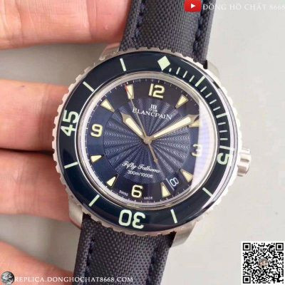 Thiết kế vỏ và vành bezel của đồng hồ Blancpain, hoạt động với máy đồng hồ ETA 2836-2