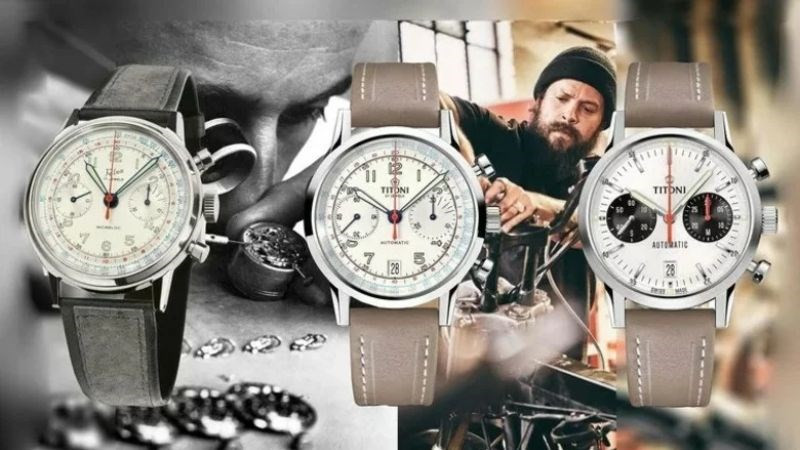 Kiệt tác cực cá tính, kết hợp giữa nét đẹp truyền thống và hiện đại của đồng hồ Titoni